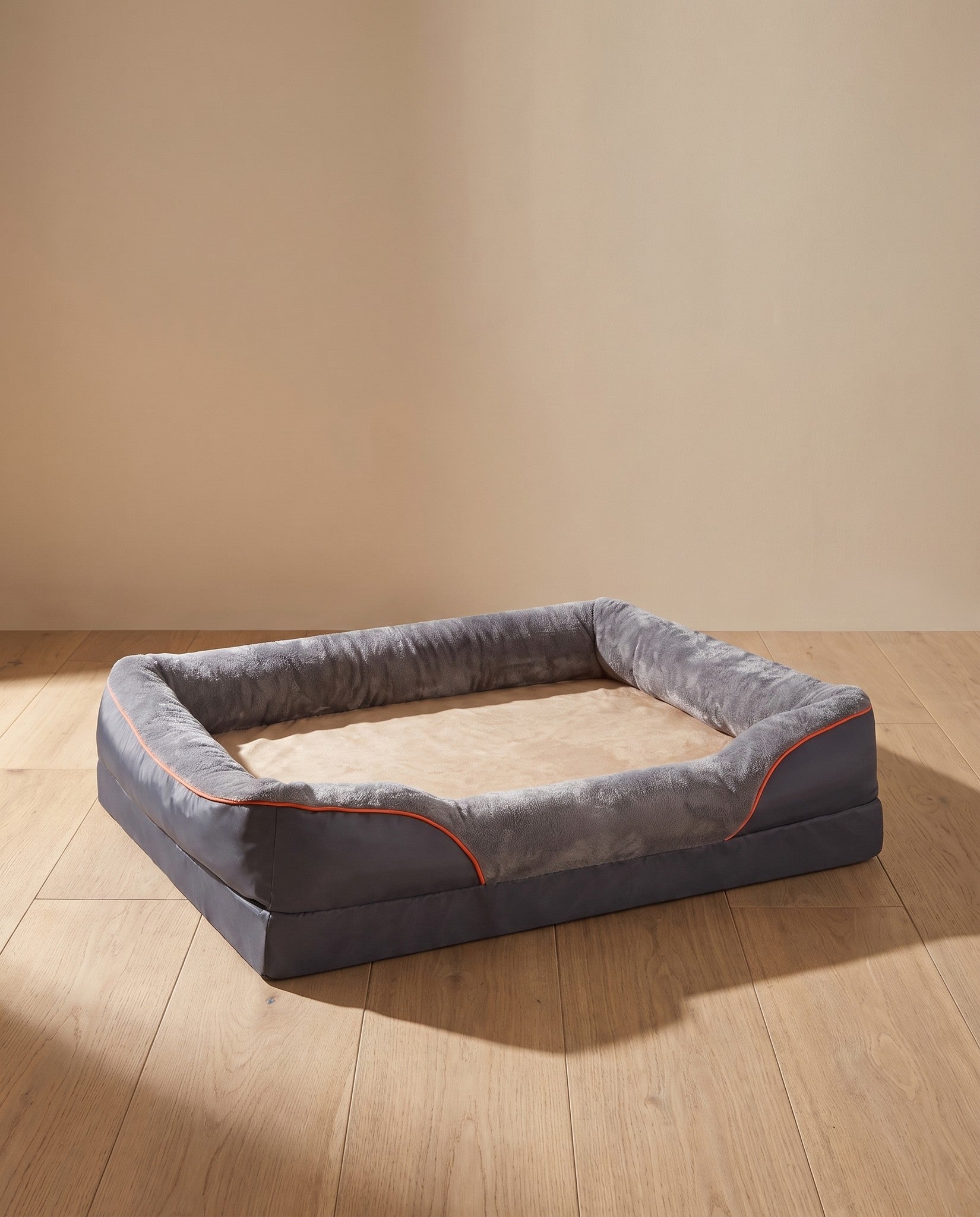 Jumbo Orthopedic Sofa Bed with Bolster, styled in a home setting