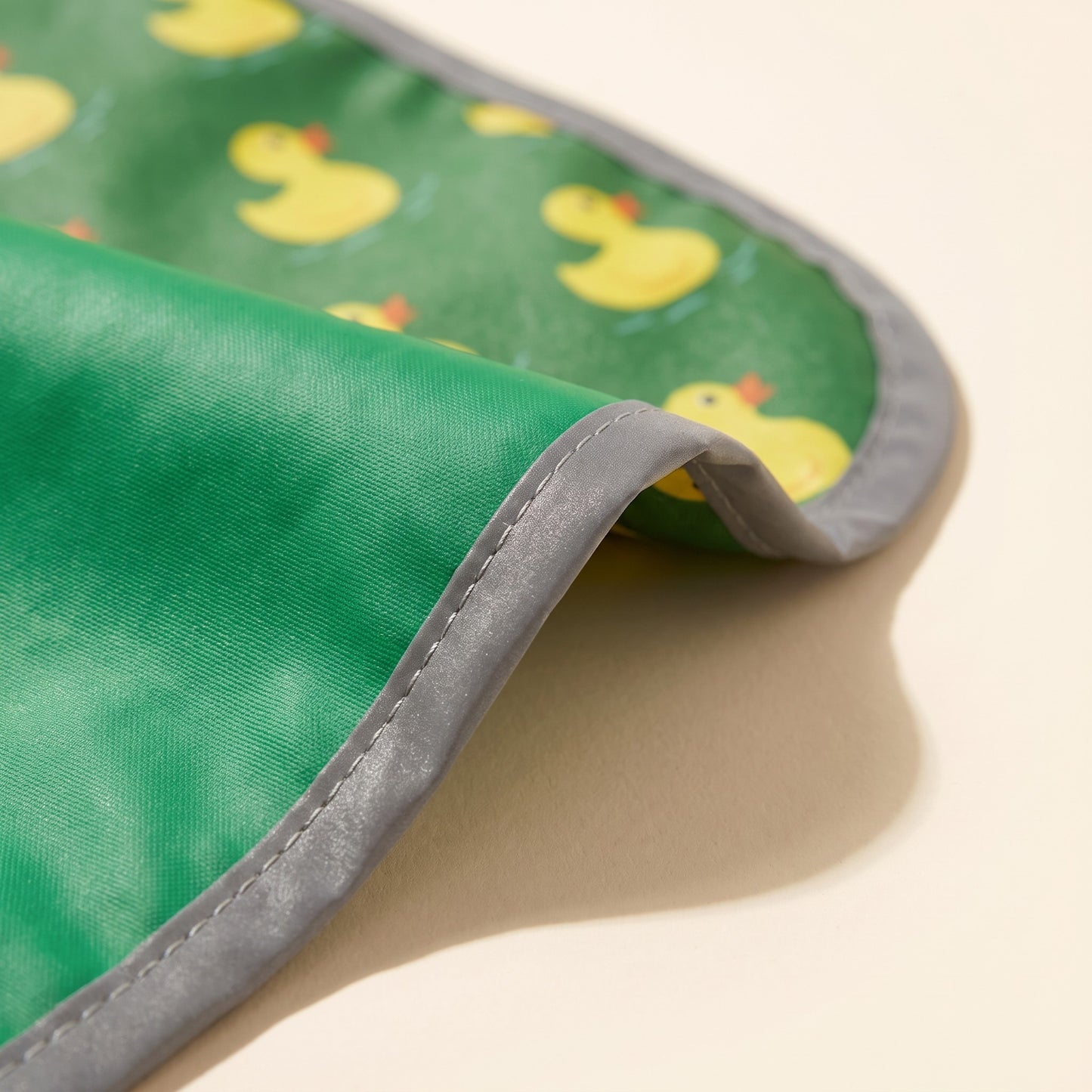 Reversible Hooded Dog Rain Cape, close-up detail