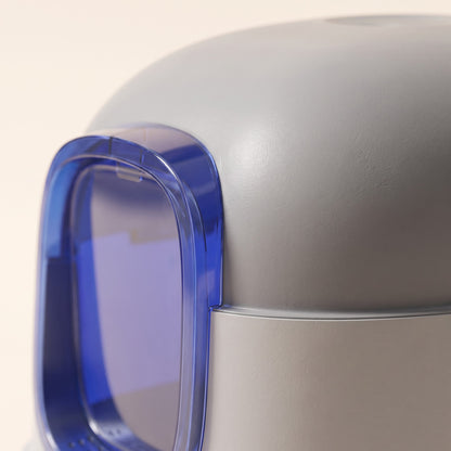 Enclosed Dome Litter Box with Charcoal Filter, close-up detail