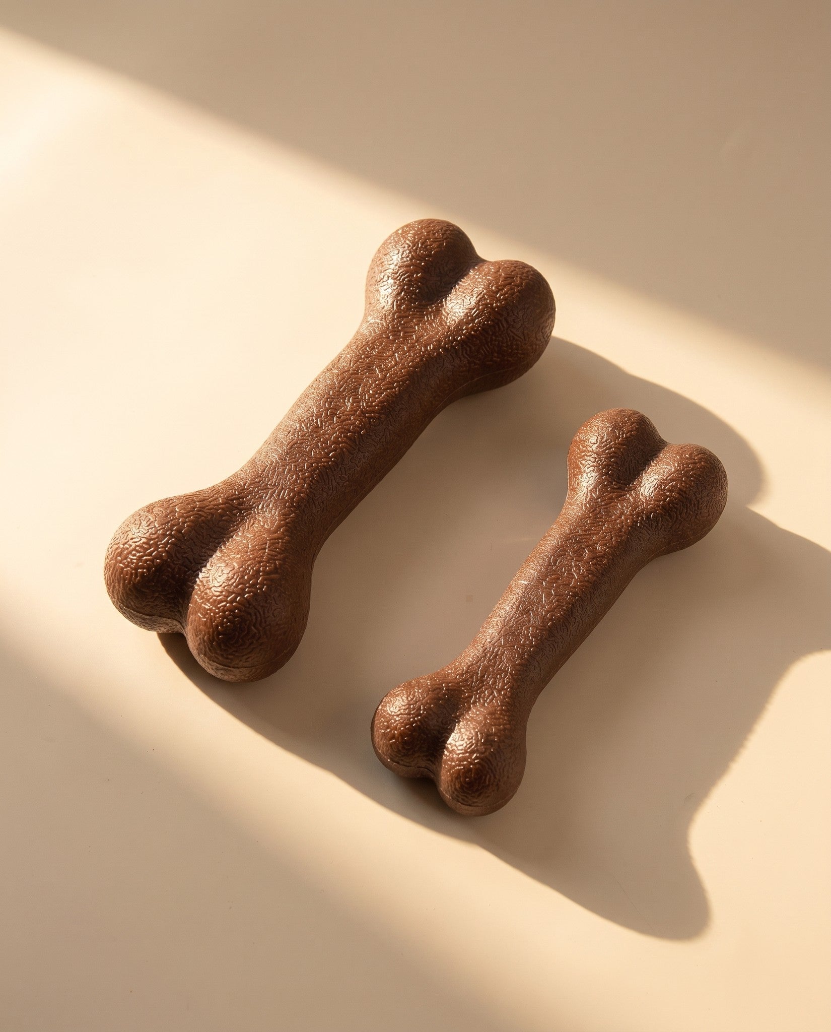 Nylon Bone Chew Toy for Aggressive Chewers, styled in a home setting