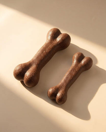Nylon Bone Chew Toy for Aggressive Chewers, styled in a home setting