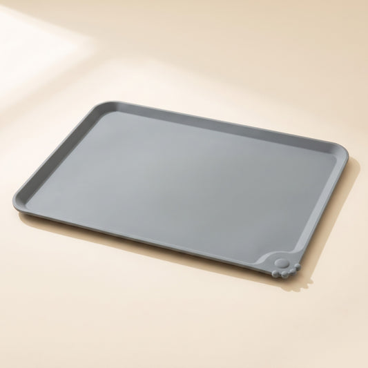 Silicone Feeding Mat with Raised Edge
