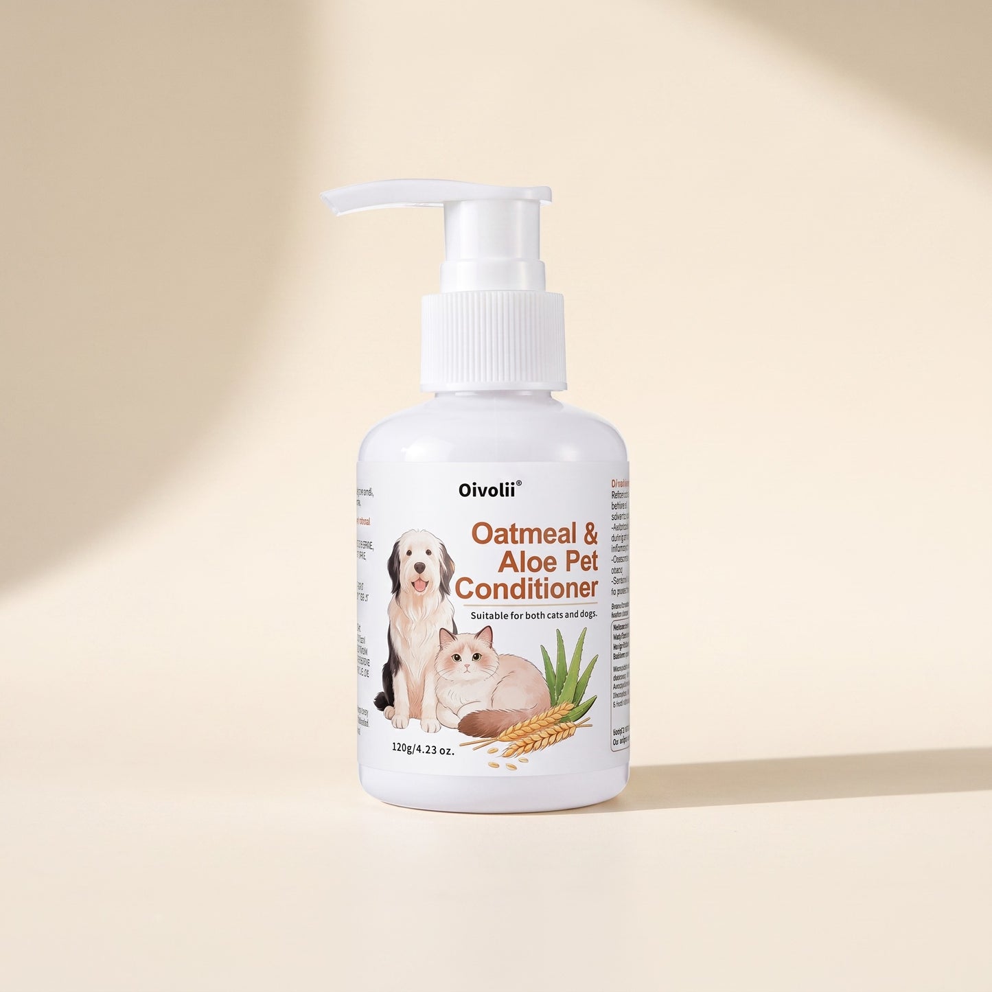 Oatmeal and Aloe Pet Conditioner