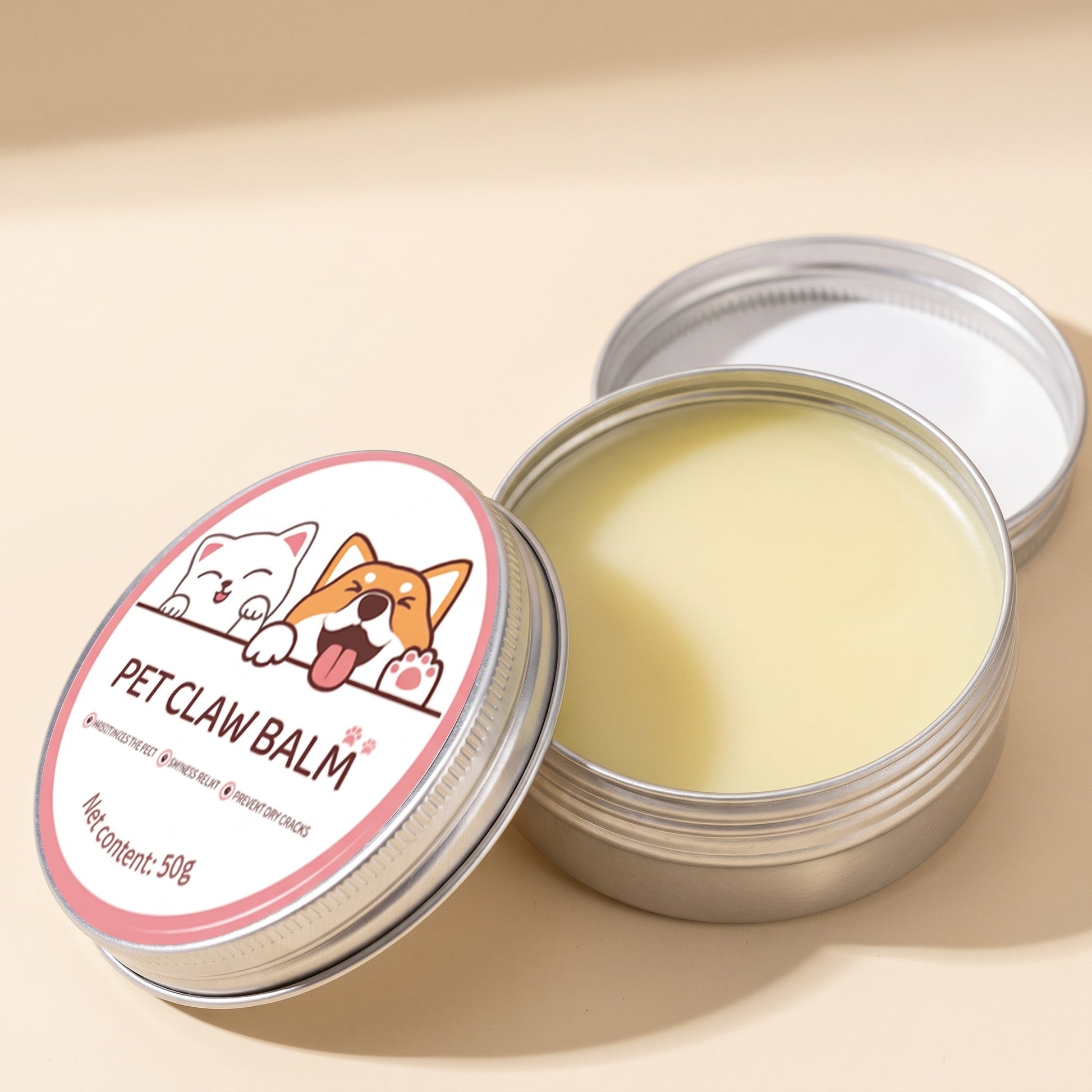 Beeswax Paw and Nose Balm Tin, 50g