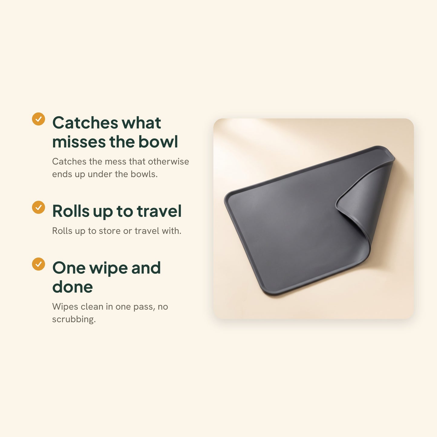 Silicone Bowl Placemat, key benefits