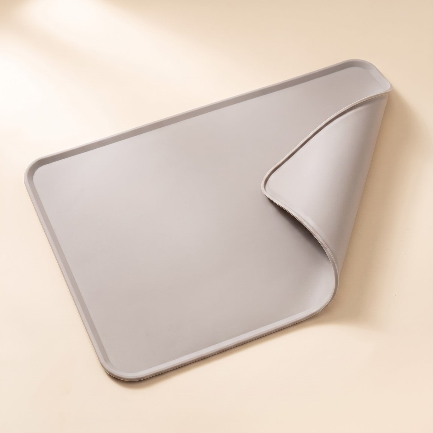 Silicone Bowl Placemat - gray