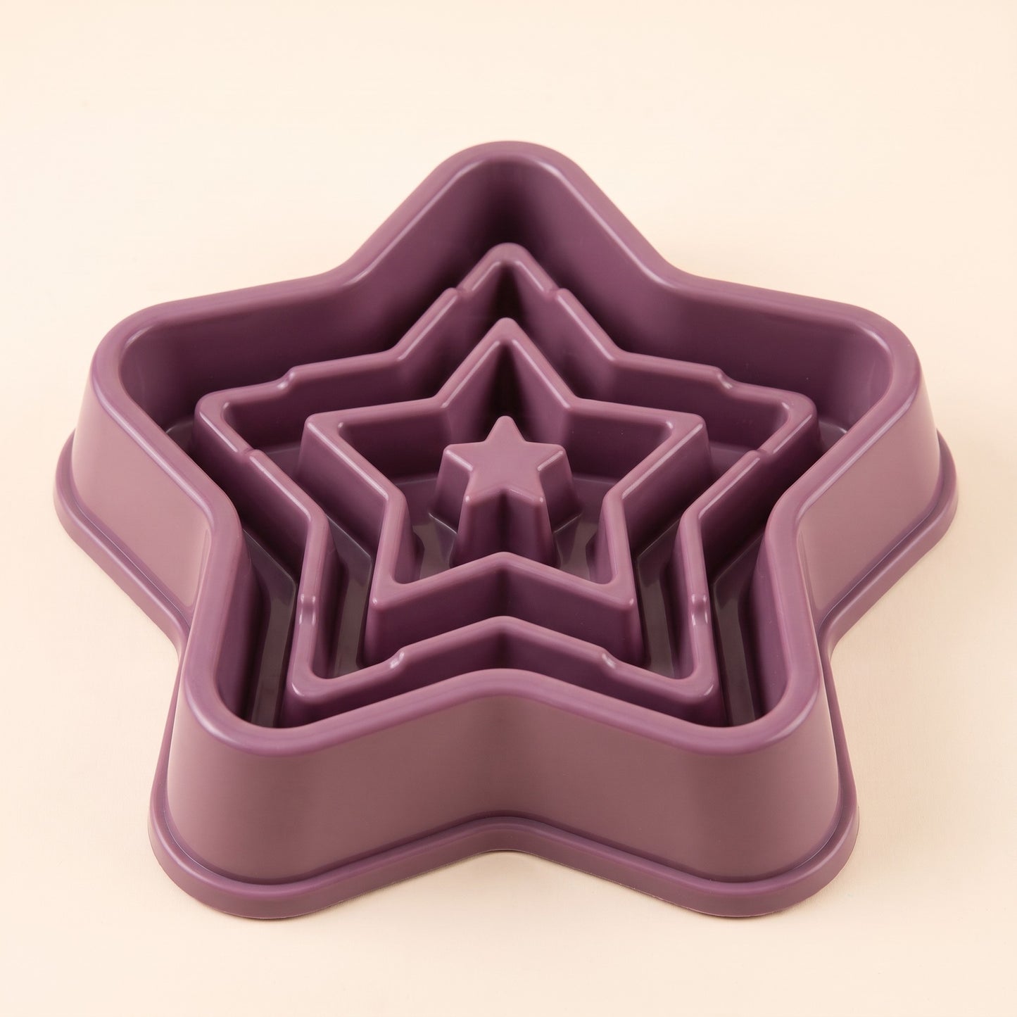 Maze Slow Feeder Bowl - star-plum