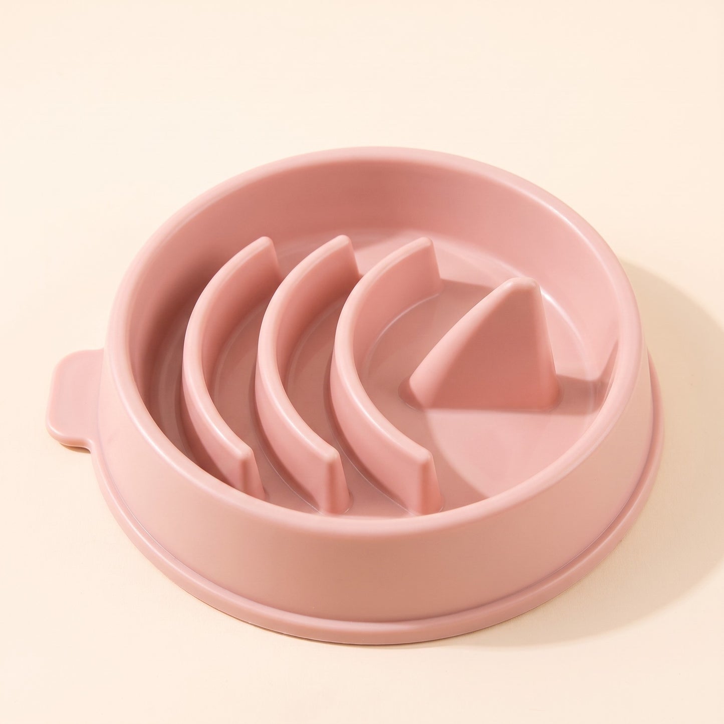 Maze Slow Feeder Bowl - tab-pink