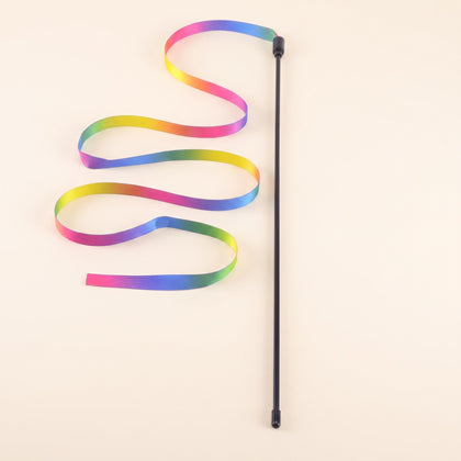 Rainbow Ribbon Teaser Wand