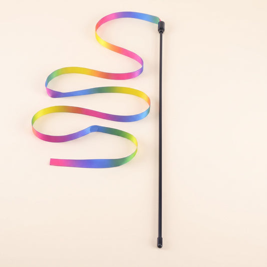 Rainbow Ribbon Teaser Wand