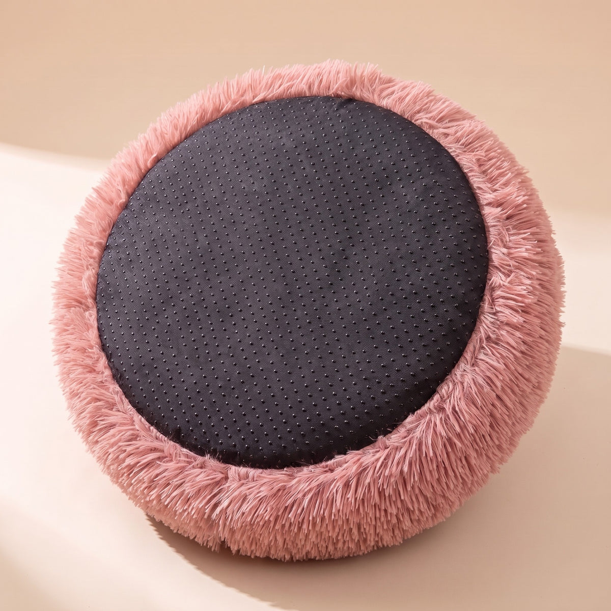 Donut Bed, Rose Pink, close-up detail