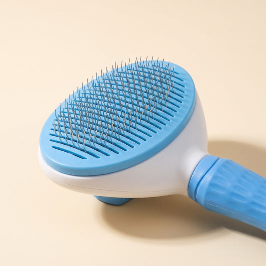Self-Cleaning Slicker Brush