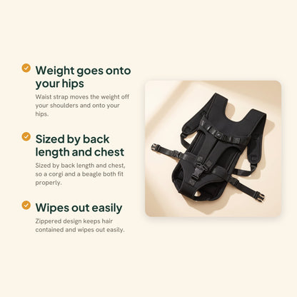 Front Chest Carrier Backpack for Small Dogs, key benefits