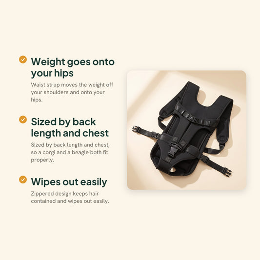 Front Chest Carrier Backpack for Small Dogs, key benefits