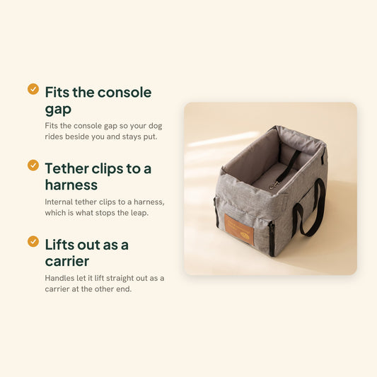 Console Booster Car Seat and Carrier, key benefits