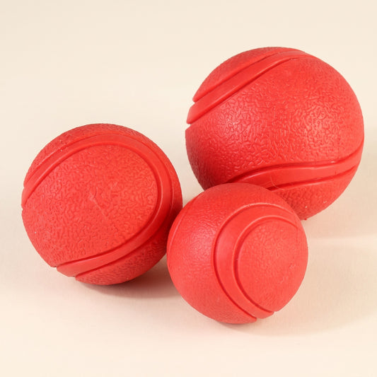 Solid Rubber Bounce Ball for Dogs