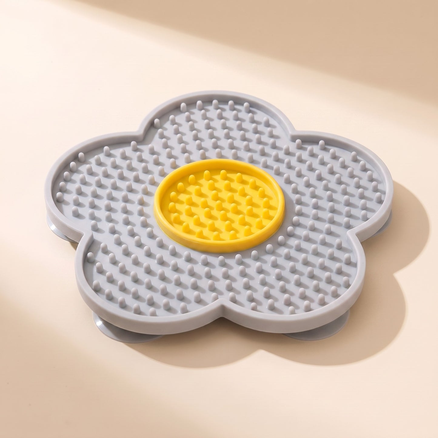 Sunflower Silicone Lick Mat - gray