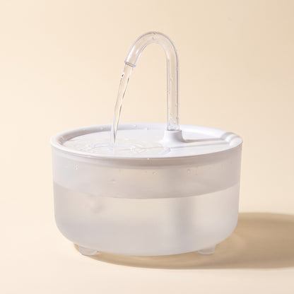 Flower Cat Water Fountain, 1200ml, var white tube