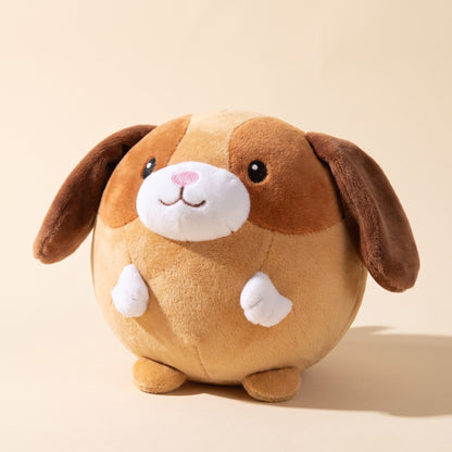 Self-Moving Bouncing Plush Ball Dog Toy - puppy