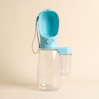 2-in-1 Travel Bottle with Food Compartment