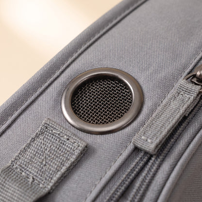 Foldable Soft-Sided Shoulder Carrier, close-up detail