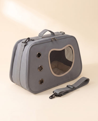Foldable Soft-Sided Shoulder Carrier, styled in a home setting