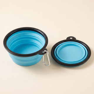 Collapsible Travel Bowl with Carabiner