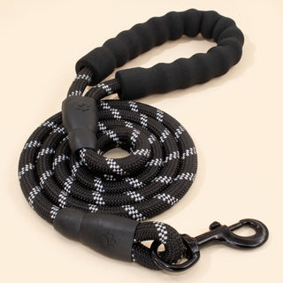 Reflective Rope Leash with Padded Handle
