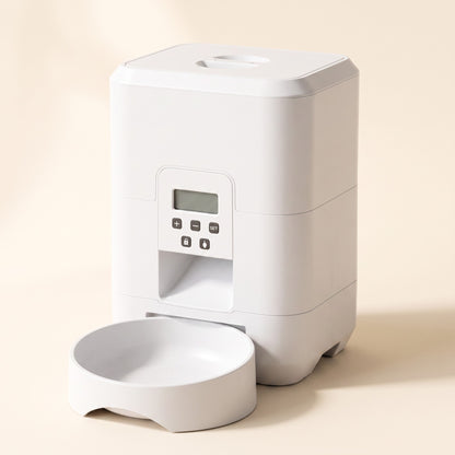 Smart Automatic Feeder with LCD and App - white-button