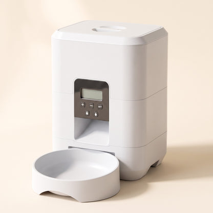 Automatic Pet Feeder, 2 L, White