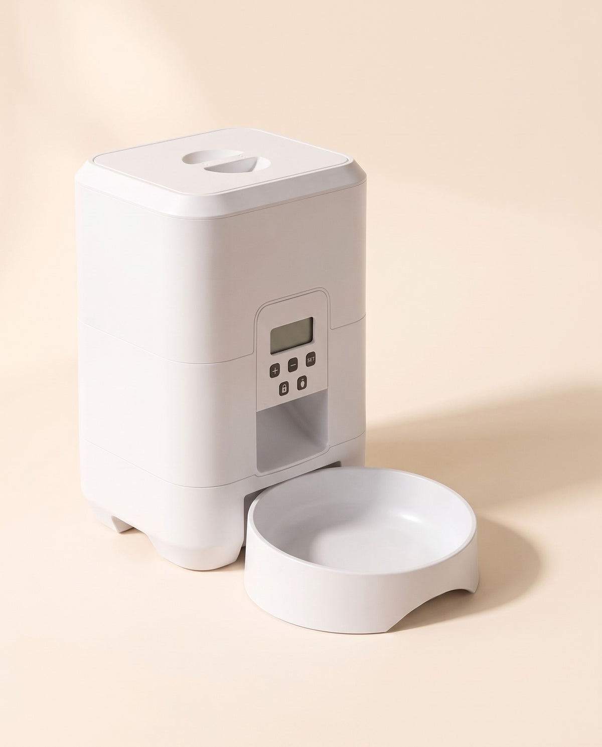 Automatic Pet Feeder, 2 L, White