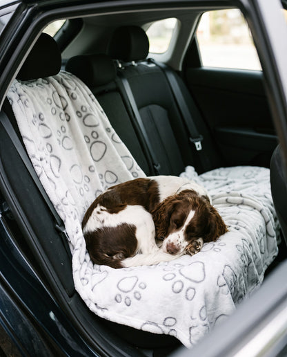 Soft Flannel Pet Blanket, in use at home