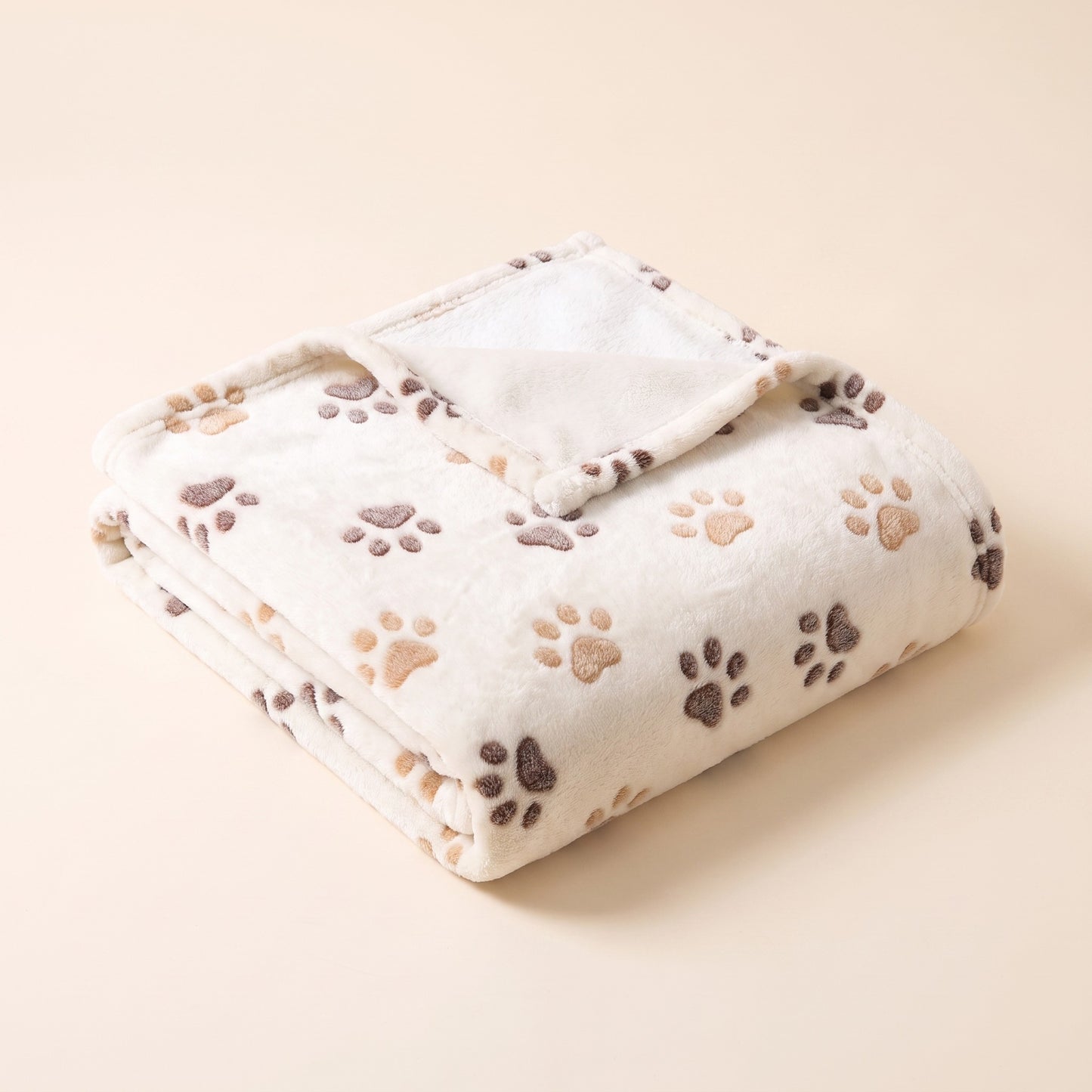Soft Flannel Pet Blanket - brown-fp