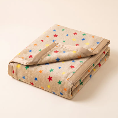 Soft Flannel Pet Blanket - khaki-star