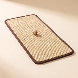 Sisal Scratch Mat with Hanging Ball, 20 x 40 cm
