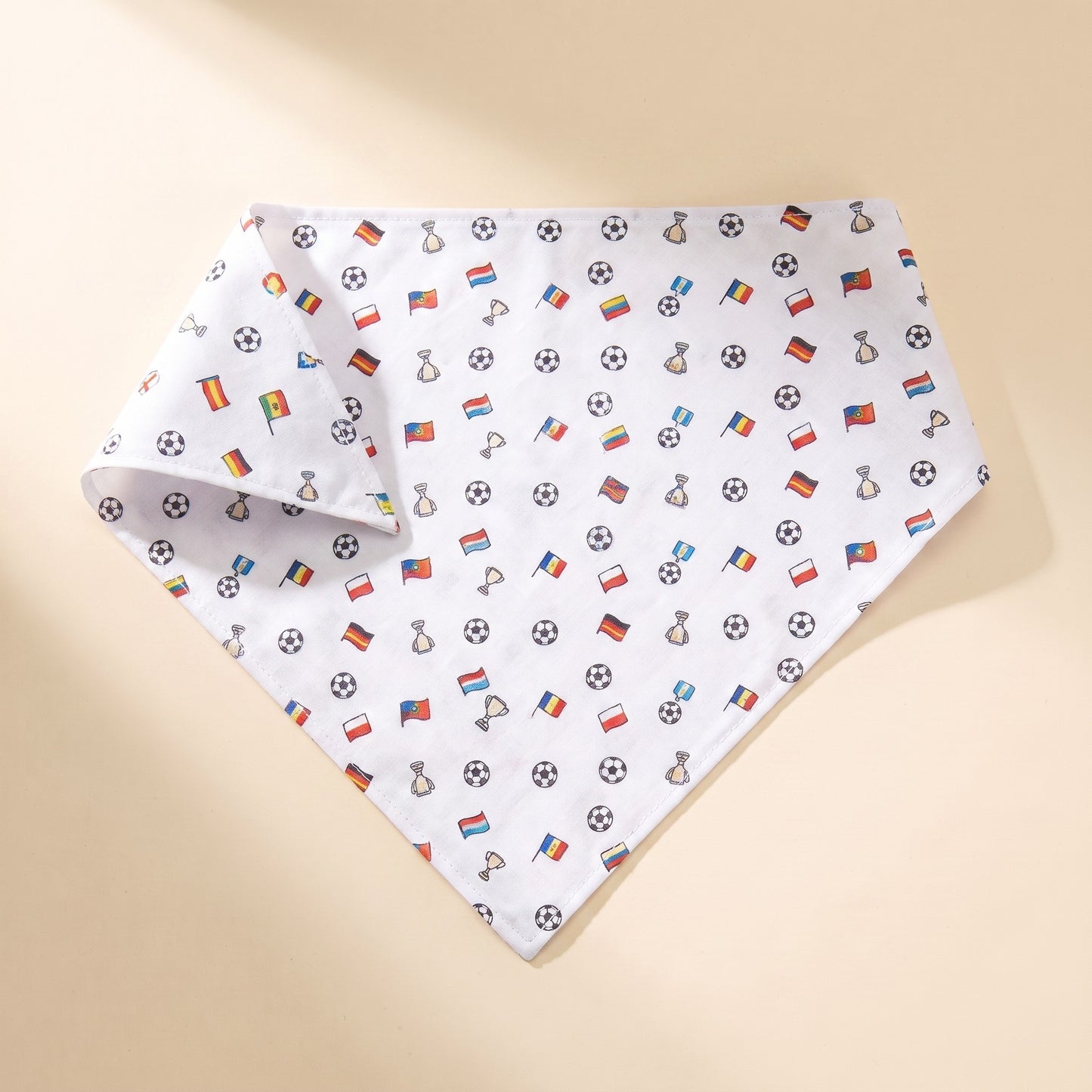 Cotton Fruit Print Dog Bandana - b01