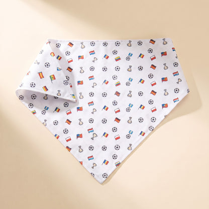 Cotton Fruit Print Dog Bandana - b01