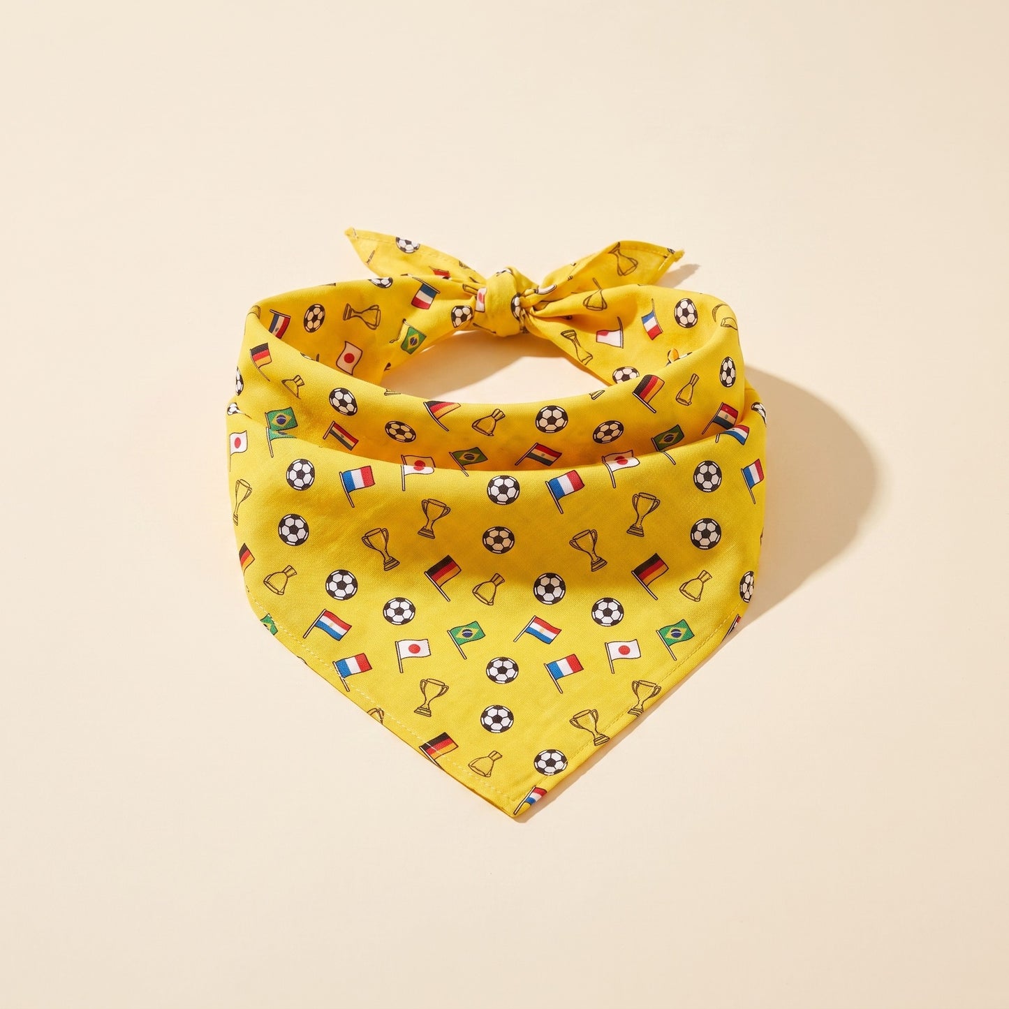Cotton Fruit Print Dog Bandana - b02