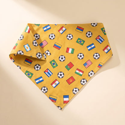 Cotton Fruit Print Dog Bandana - b04