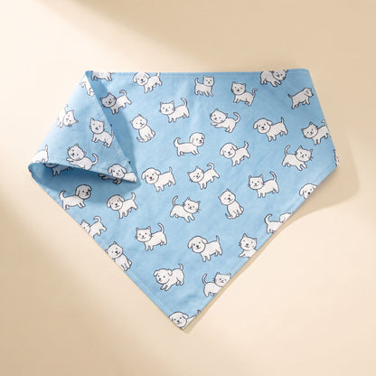 Cotton Fruit Print Dog Bandana - b06