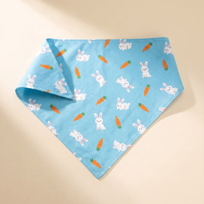 Cotton Fruit Print Dog Bandana - b07