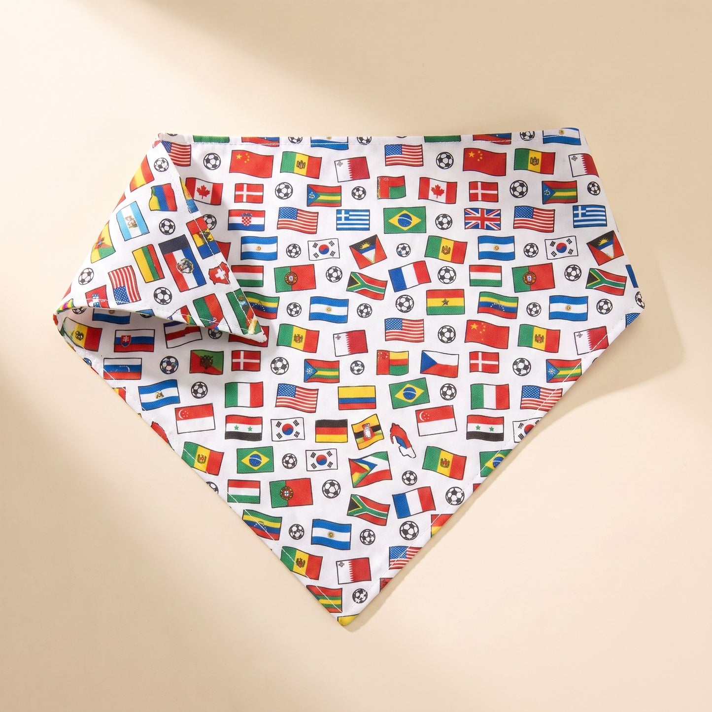 Cotton Fruit Print Dog Bandana - b09