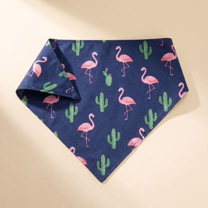Cotton Fruit Print Dog Bandana - b11