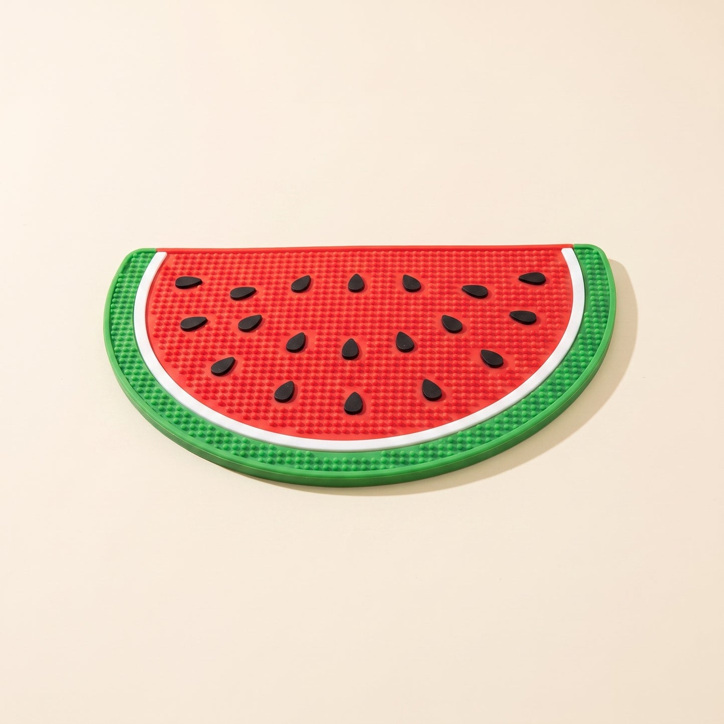 Mini Silicone Lick Mats, Novelty Shapes, var watermelon