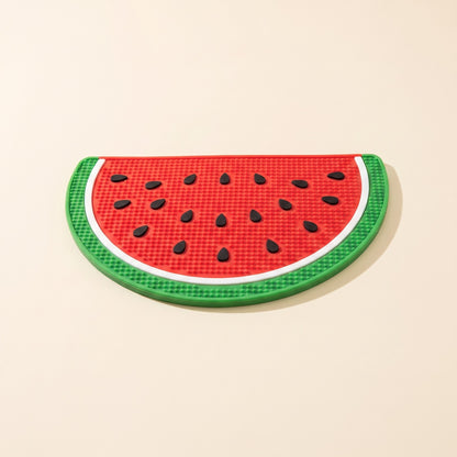 Mini Silicone Lick Mats, Novelty Shapes, var watermelon