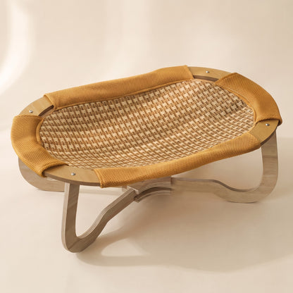 Elevated Woven Cooling Bed - oval