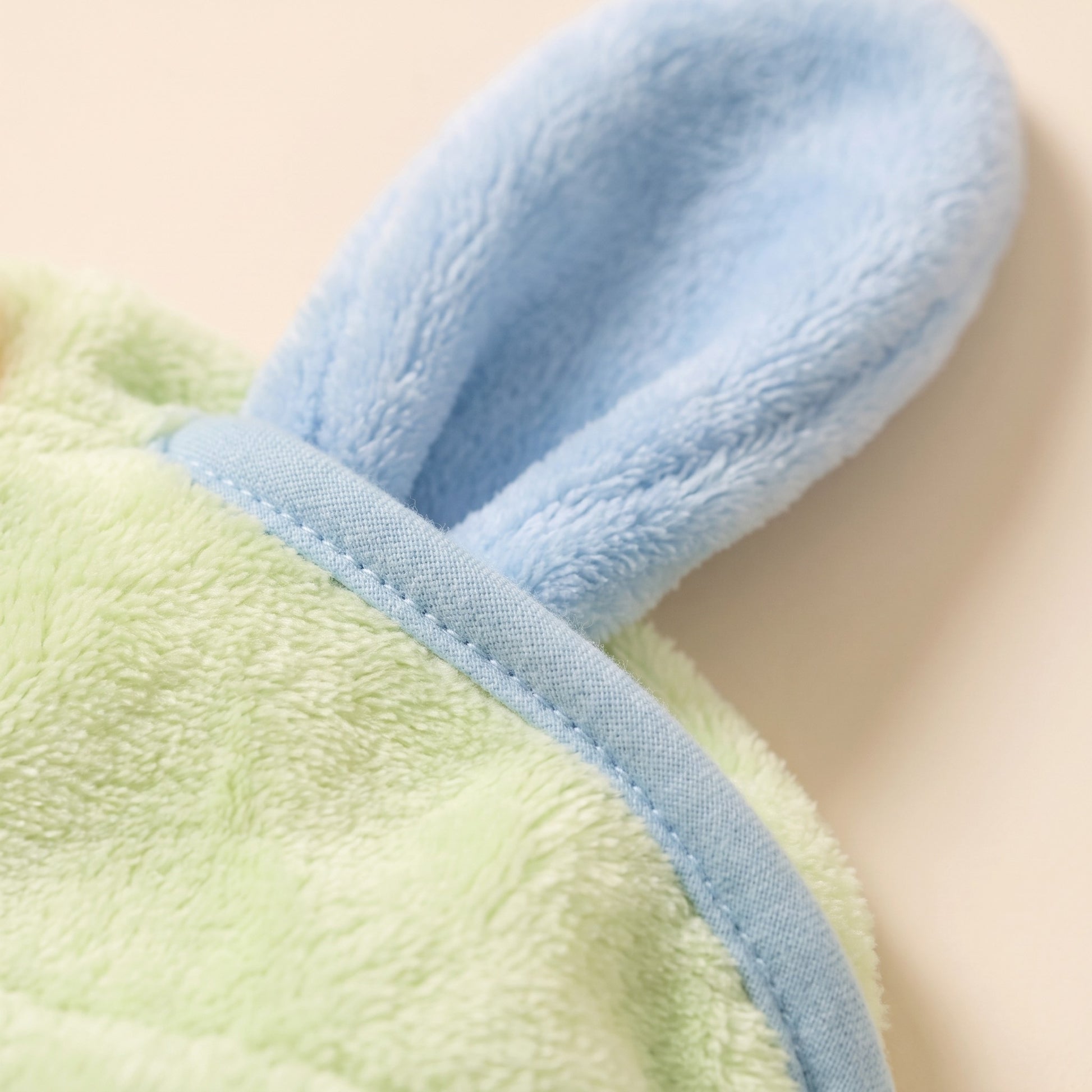 Hooded Fleece Dog Bathrobe, close-up detail