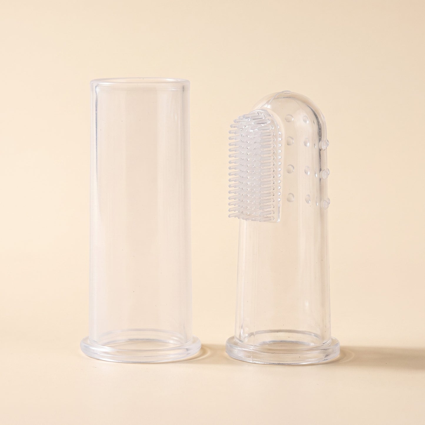 Clear Silicone Finger Toothbrush