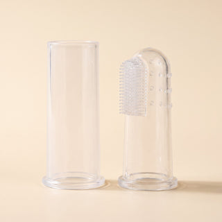 Clear Silicone Finger Toothbrush