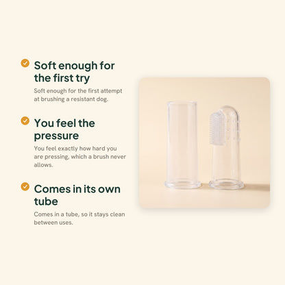 Clear Silicone Finger Toothbrush, key benefits